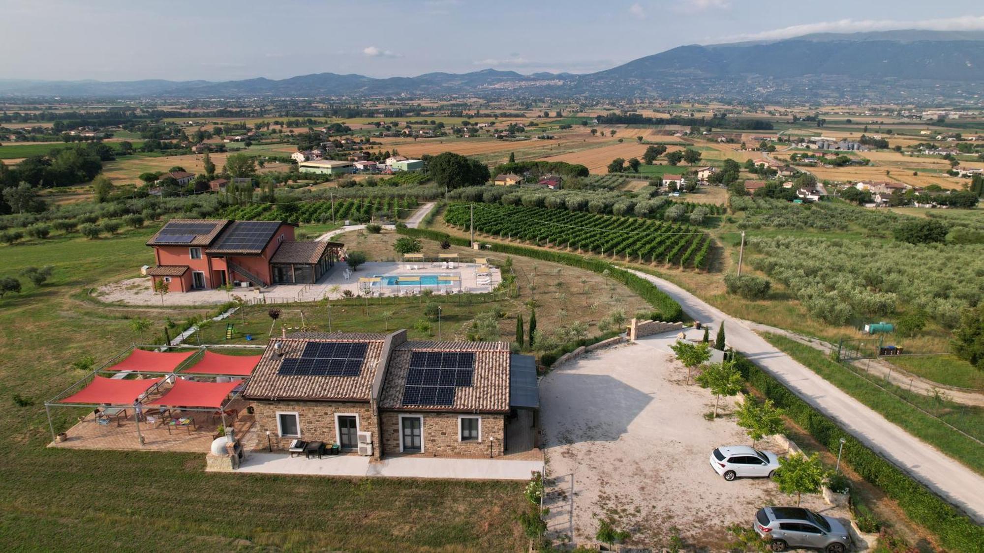 Agriturismo Incanto Della Natura Cannara Buitenkant foto