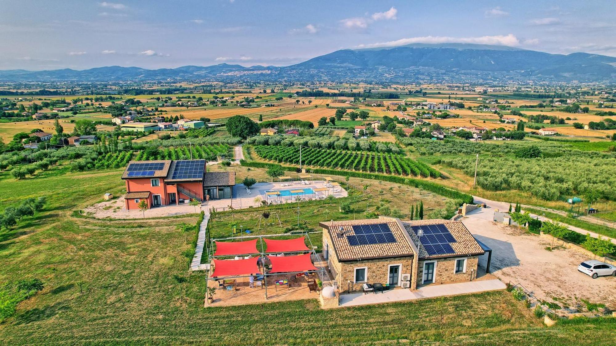 Agriturismo Incanto Della Natura Cannara Buitenkant foto